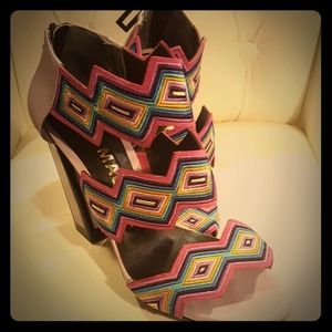 Kat Maconia Geometrical Open Toe Sandles Shoe